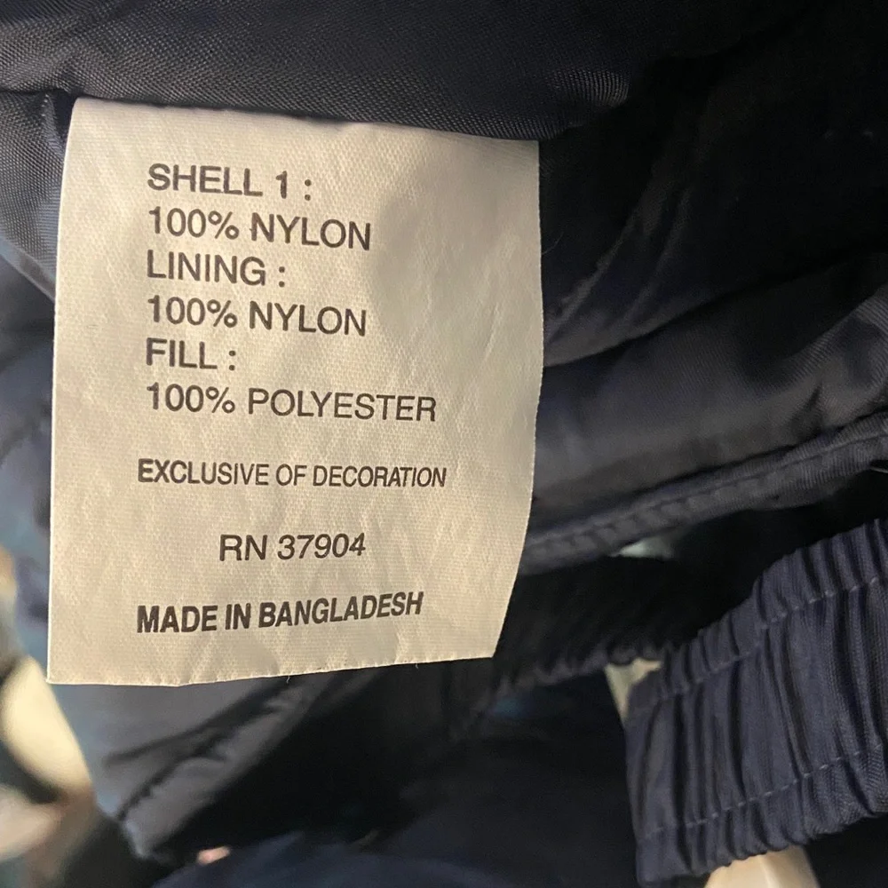OshKosh Navy Kids Snow Bib Overalls Size M (5-6)
